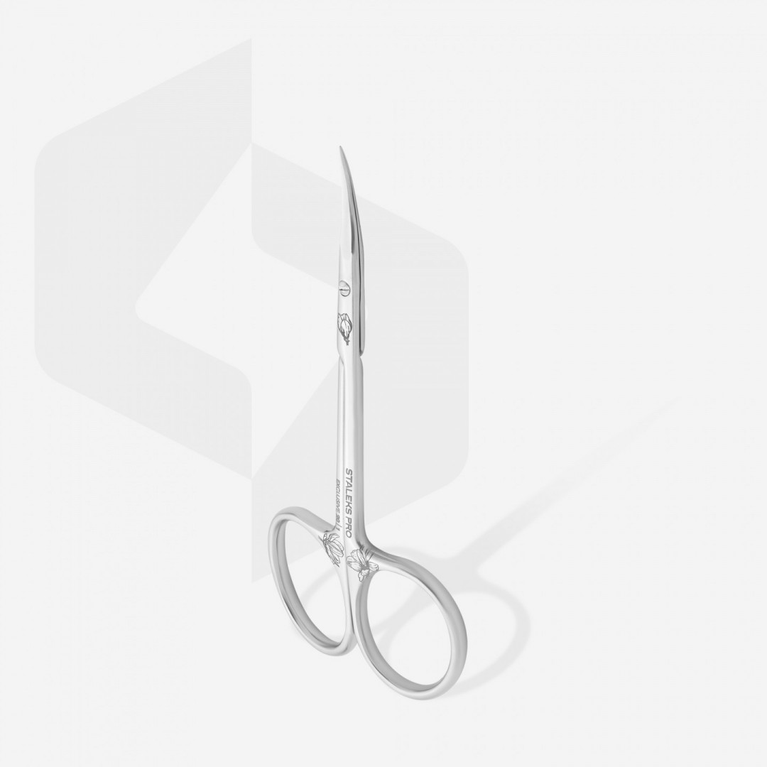 STALEKS PRO EXCLUSIVE SX-20/1 MAGNOLIA Profesionálne manikúrové nožničky na kožičku