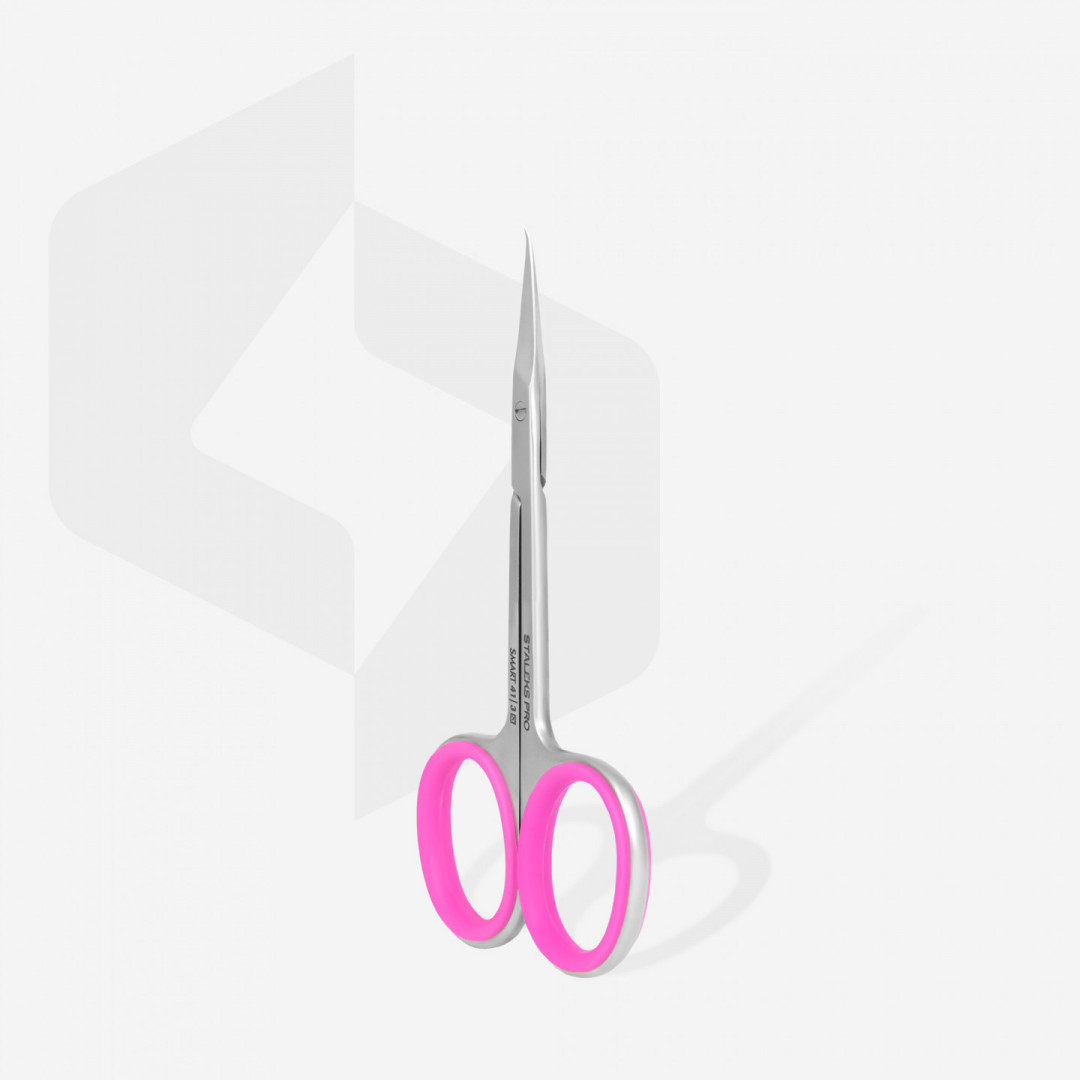STALEKS PRO SMART SS-41/3 Profesionálne manikúrové nožničky na kožičku s háčikom