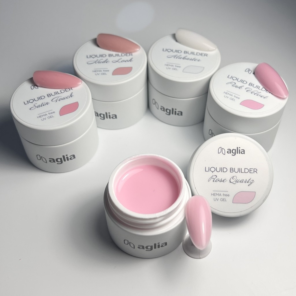 LIQUID BUILDER Rose Quartz - stavebný UV gél HEMA FREE