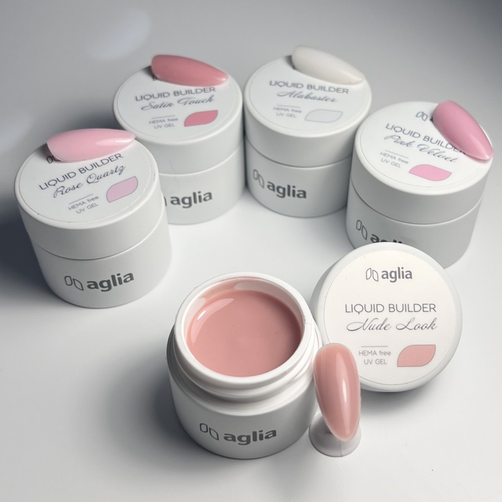 LIQUID BUILDER Nude Look - stavebný UV gél HEMA FREE
