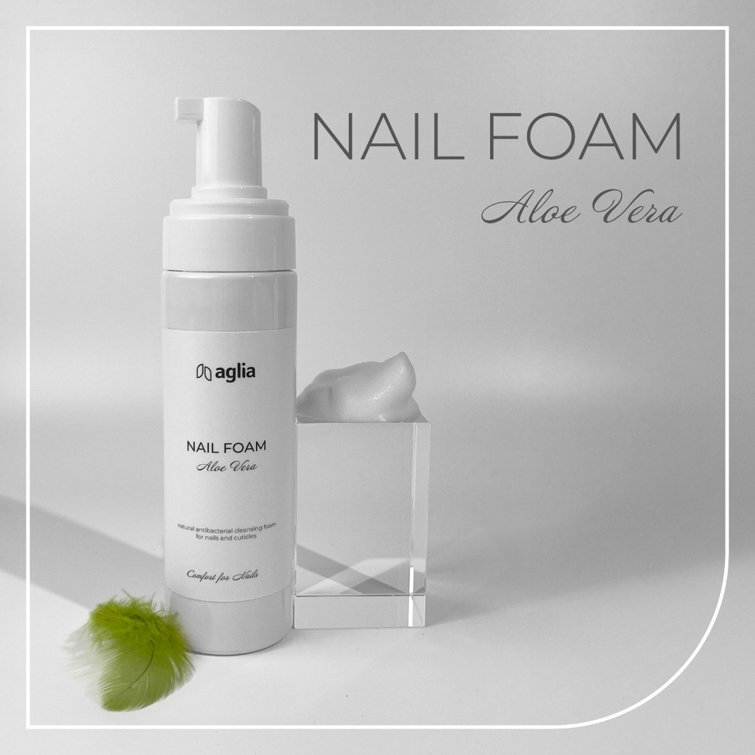 NAIL FOAM Aloe Vera - antibakteriálna pena na nechty a nechtovú kožičku