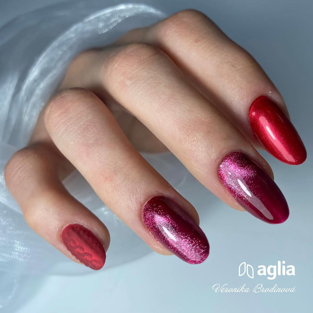 ZOE Cat Eye + GRANATE RED